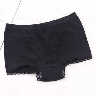 Quần lót cotton đùi cao cạp nhỏ