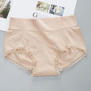 Quần lót cotton đùi cao cạp to