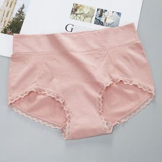 Quần lót cotton đùi cao cạp to