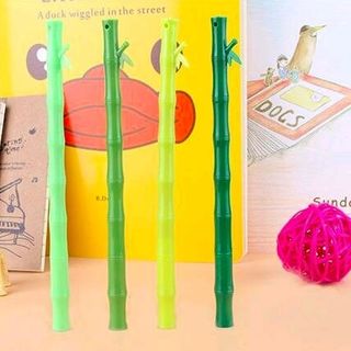 viết mực mẫu đẹp Mực màu đen hình cây tre