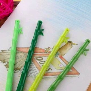 viết mực mẫu đẹp Mực màu đen hình cây tre