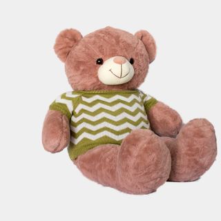 Gấu Bông Teddy Mặc Áo Len Sọc Xanh Cực Xinh Màu Nâu giá sỉ