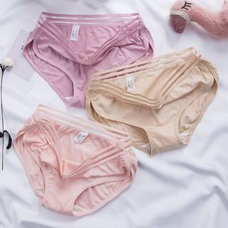 Quần lót cotton tăm nhỏ