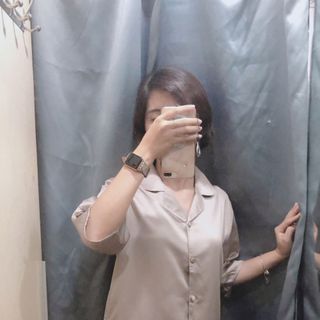 Váy ngủ lụa phi bóng Thái - 100 hàng về liên tục