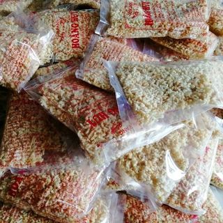 CƠM RANG THƠM GIÒN - ĐẶC SẢN QUẢNG NGÃI 1 GÓI 500GR GỒM 10 GÓI NHỎ 50GR