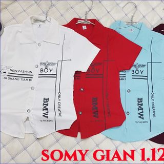 Áo sơmi vải giãn sezi 1-12