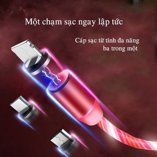 Cáp sạc từ tính 4in1