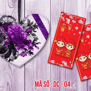 Bao lì xì cưới hỏi Mã số - 04
