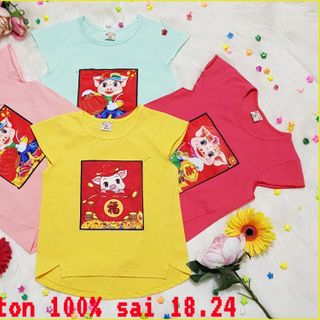 Áo thun cotton 100 SeZi 18-24
