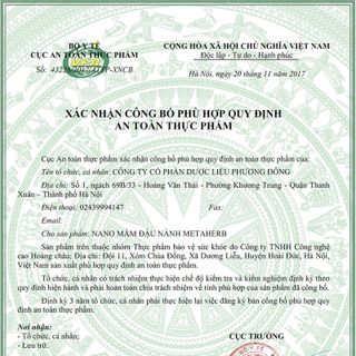 NANO MẦM ĐẬU NÀNH METAHERB