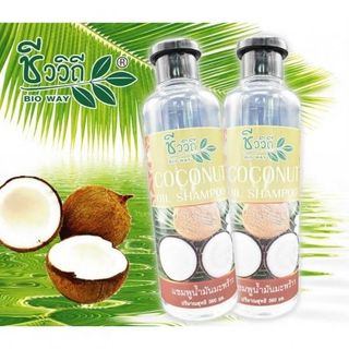 Bộ gội xả dừa trị gàu kích thích tóc mọc BIO WAY COCONUT Thái Lan