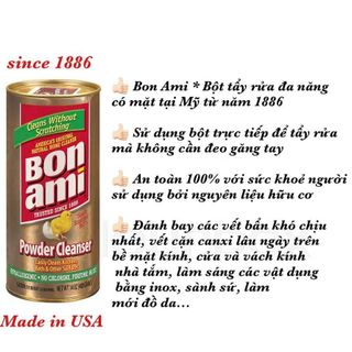 Bột tẩy đa năng tự nhiên số 1 Hoa Kỳ - Bonami