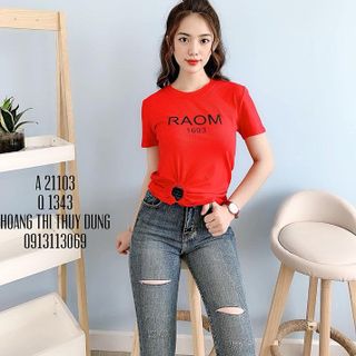 ÁO THUN CHỮ ĐÍNH KHOEN