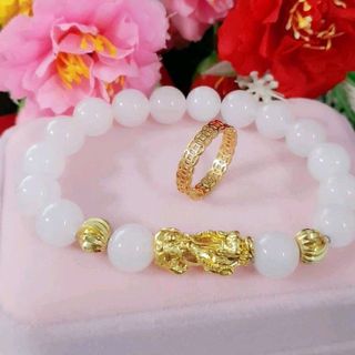 vòng đá ti hưu nhẫn kim tiền
