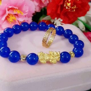 vòng đá ti hưu nhẫn kim tiền