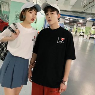 Áo Thun Tay Lỡ Tên Unisex