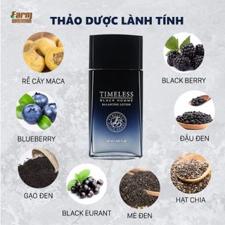 LOTION DƯỠNG DA CHO NAM - TIMELESS BLACK HOMME BALANCING LOTION- 130ml