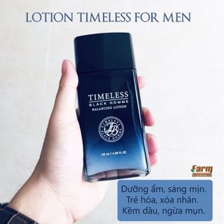 LOTION DƯỠNG DA CHO NAM - TIMELESS BLACK HOMME BALANCING LOTION- 130ml