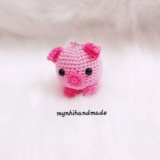 móc khóa heo hồng xinh xắn