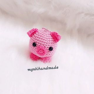 móc khóa heo hồng xinh xắn