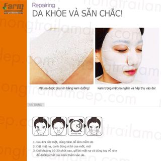 Mặt Nạ Phủ Kem Dưỡng Trắng SNP Aqua Balancing Cream Coating Mask