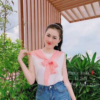 ÁO THUN CỘC TAY PHỐI NƠ