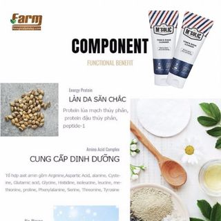 Sữa Rửa Mặt Tạo Bọt Kem Cạo Râu Dành Cho Nam Giới 150ml MSolic