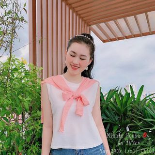 ÁO THUN CỘC TAY PHỐI NƠ