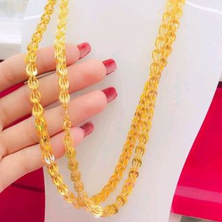 dây chuyền mạ vàng 24k