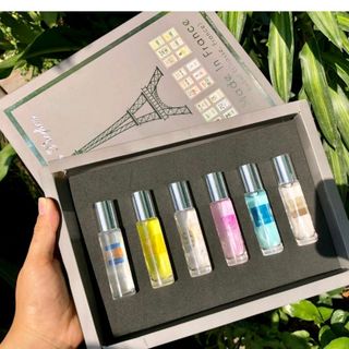 set 6 chai tinh dầu nước hoa pháp