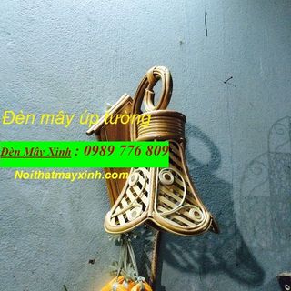 Đèn mây tre đan giá rẻ đèn nơm tre chao đèn mây tre đan