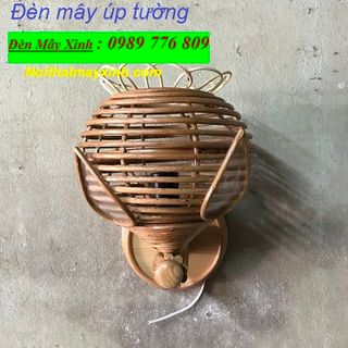 Đèn mây tre đan giá rẻ đèn nơm tre chao đèn mây tre đan
