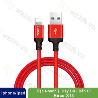 Cáp sạc hoco X14 1M