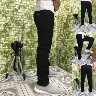 Quần Jeans Nam Đen Tuyền