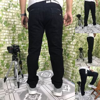 Quần Jeans Nam Đen Tuyền