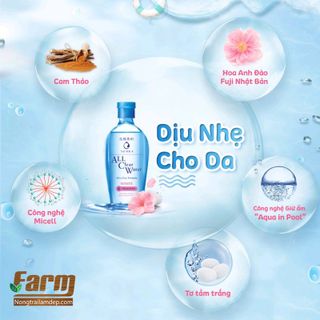 Nước tẩy trang Senka dưỡng trắng 230ml