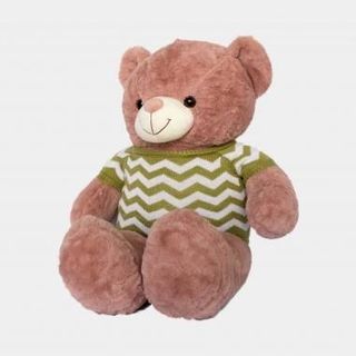 Gấu Bông Teddy Mặc Áo Len Sọc Xanh Cực Xinh 2 màu giá sỉ