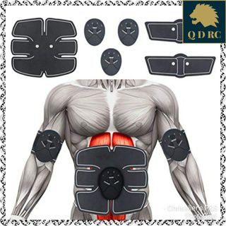 Bộ miếng dán 10 múi 3 máy rung BEAUTY BODY Smart Fitness EMS 6 múi bụng và 4 múi tay