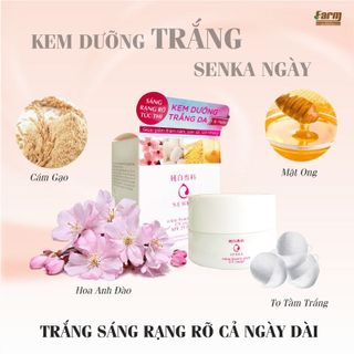 Kem Dưỡng Trắng Da SenKa Ngày