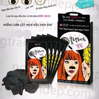Miếng Dán Lột Mụn Đầu Đen SNP