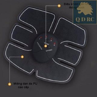 Miếng dán thể dục Men Body máy cho cơ bụng vai mông 6 múi pack ems 1 rung cực mạnh Beauty Body