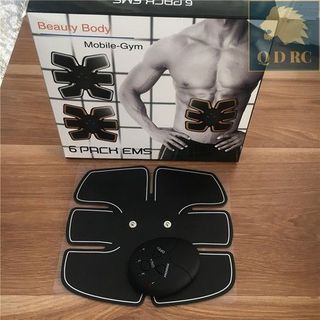 Miếng dán thể dục Men Body máy cho cơ bụng vai mông 6 múi pack ems 1 rung cực mạnh Beauty Body
