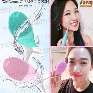 Máy Rửa Mặt Đuôi Cá WellDerma Cleansing Fish