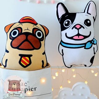 Thú Bông Trang Trí Bulldog siêu dễ thương- giá sỉ