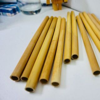 Ống hút cỏ sậy khô size Trà Sữa - Grass Straws