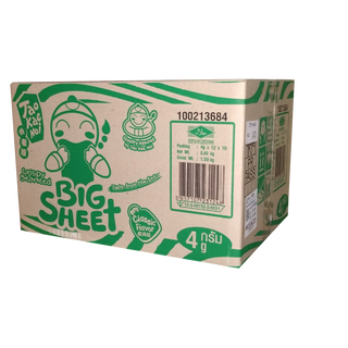 Big Sheet Snack rong biển sấy giòn Big Sheet Taokaenoi - Truyền thống