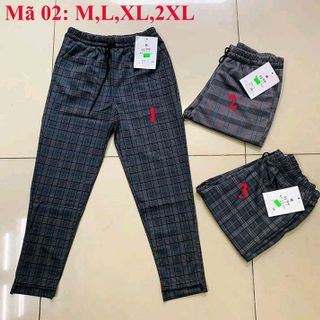 Quần baggy kẻ