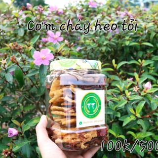 Cơm cháy heo tỏi