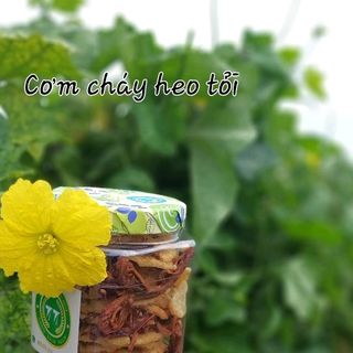 Cơm cháy heo tỏi
