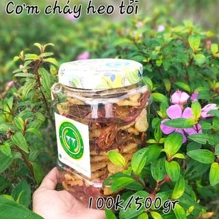 Cơm cháy heo tỏi